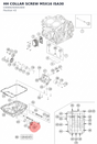 Diagram preview: HH COLLAR SCREW M5X16 ISA30 (C0000250501600)