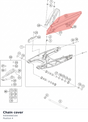 Diagram preview: Chain cover (93004060100)