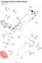 Diagram preview: HOLDING PLATE FLASHER RELAY (90103001051)