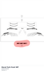 Diagram preview: Decal Fork front WP (93001045000)