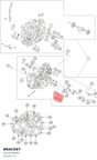 Diagram preview: BRACKET (90230060000)