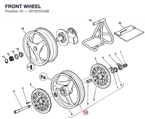 FRONT WHEEL 50120101AB diagram position