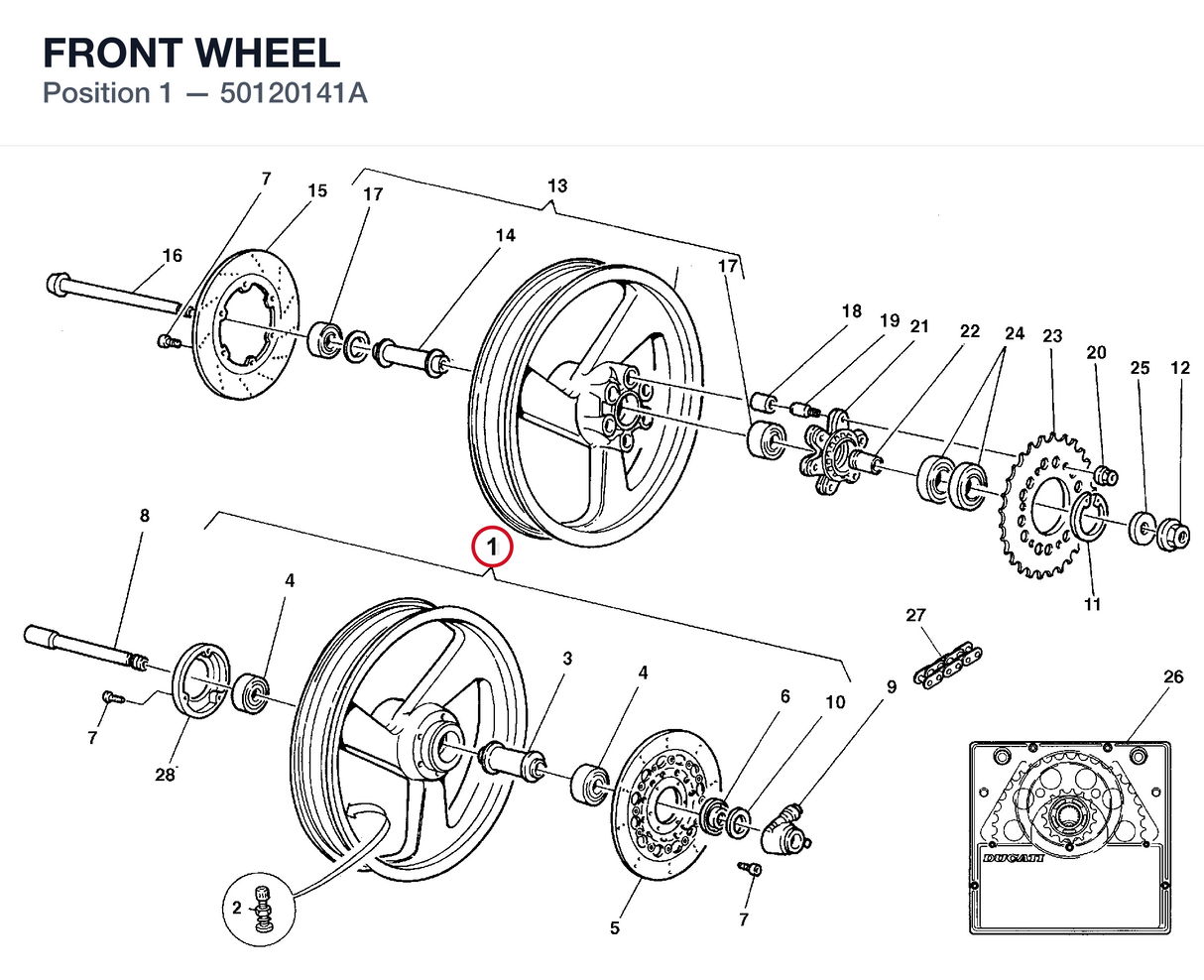 FRONT WHEEL