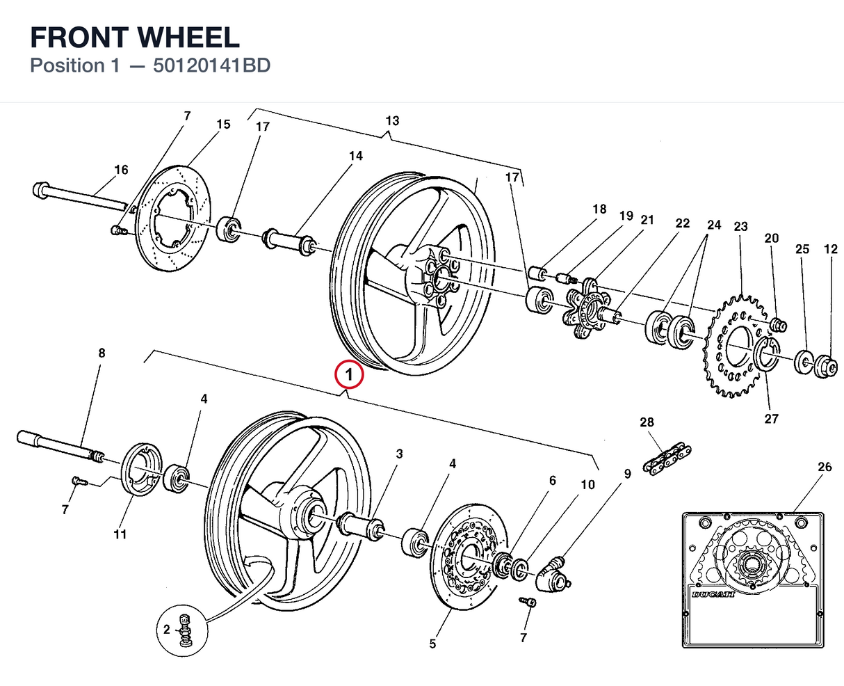 FRONT WHEEL