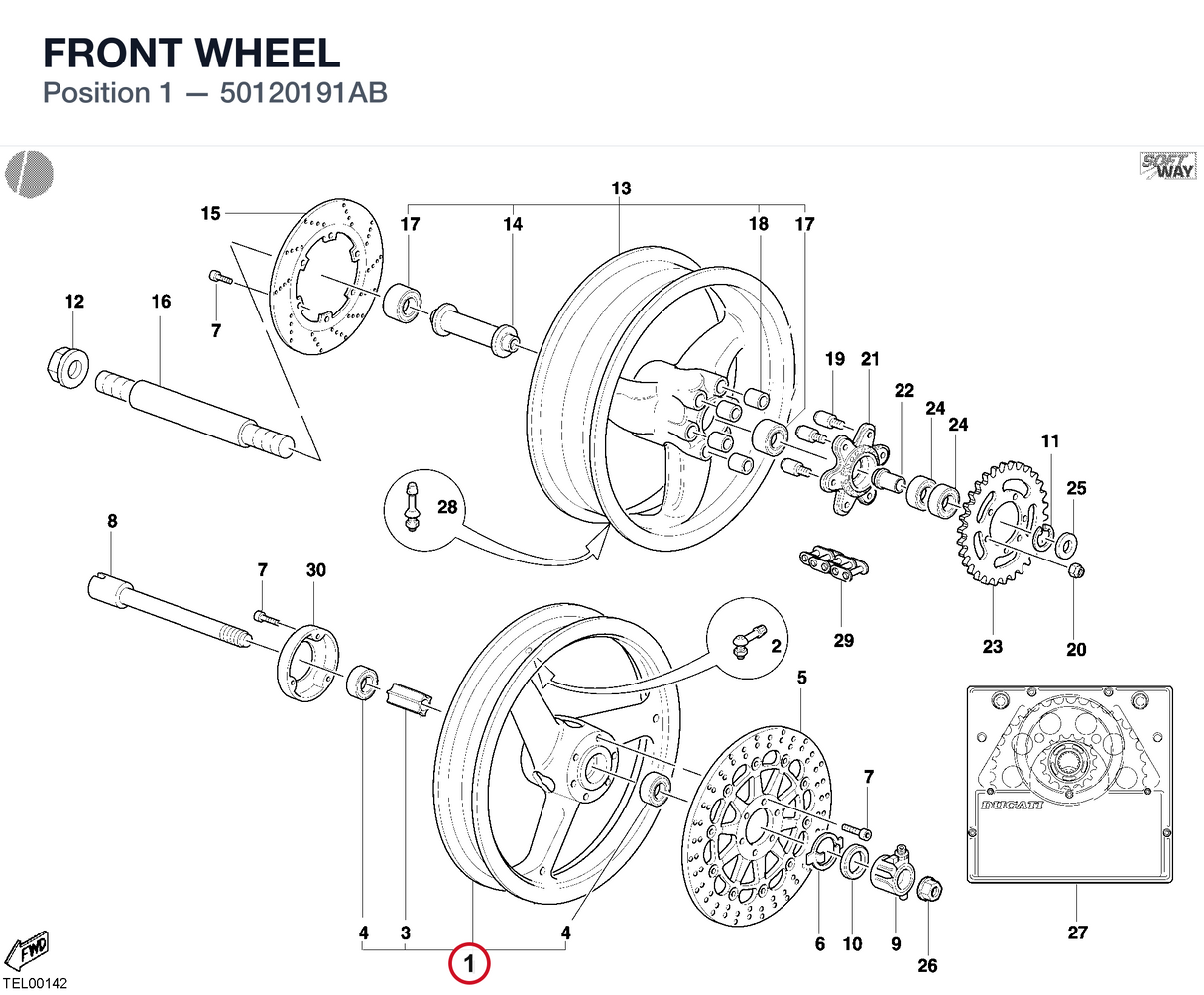 FRONT WHEEL