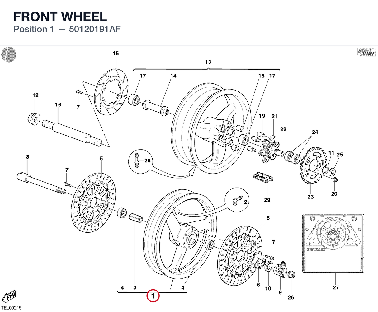 FRONT WHEEL