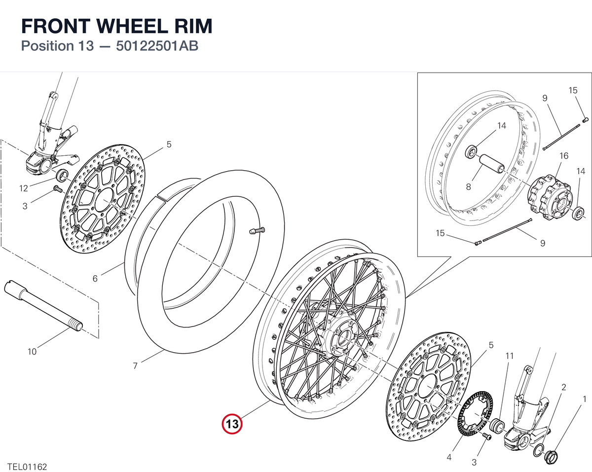 FRONT WHEEL RIM 50122501AB diagram position