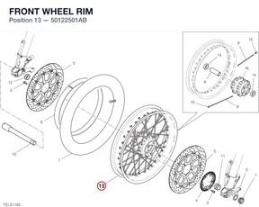 FRONT WHEEL RIM 50122501AB diagram position
