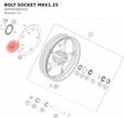 Diagram preview: BOLT SOCKET M8X1.25 (J900000802501)