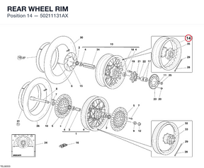 REAR WHEEL RIM 50211131AX diagram position