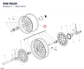 RIM REAR 50211421A diagram position