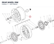 REAR WHEEL RIM 50211882AA diagram position