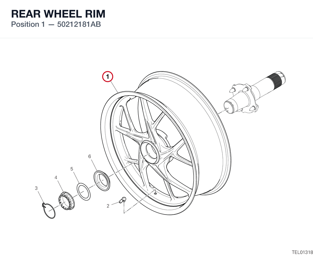 REAR WHEEL RIM 50212181AB diagram position