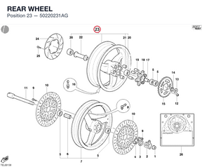 REAR WHEEL 50220231AG diagram position