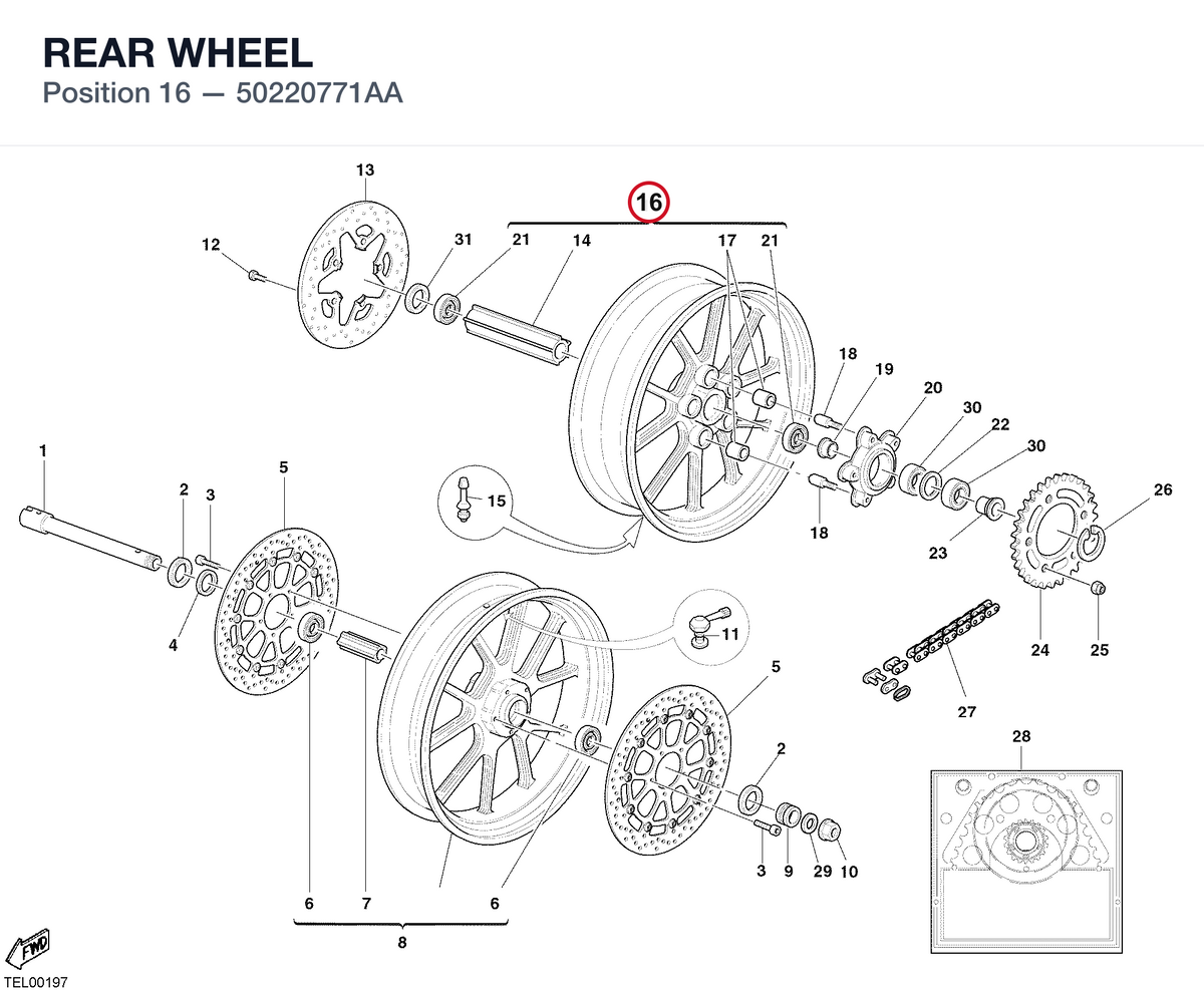 REAR WHEEL