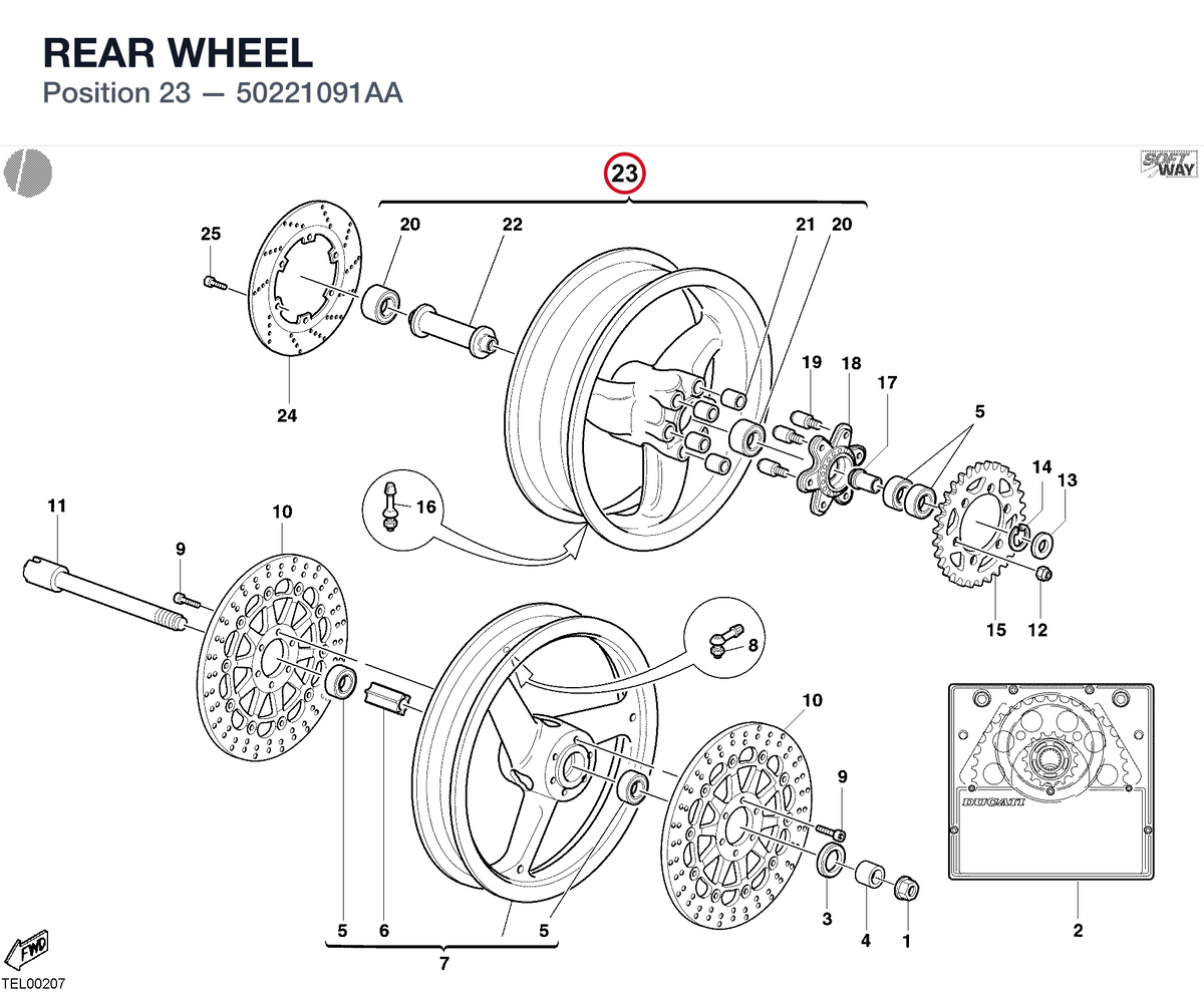 REAR WHEEL