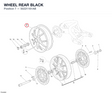 WHEEL REAR BLACK 50221161AB diagram position