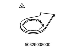 BRACKET FOR LOCATING DRUM  '98 product image
