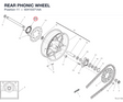 REAR PHONIC WHEEL 50410371AA diagram position