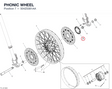 PHONIC WHEEL 504Z0381AA diagram position