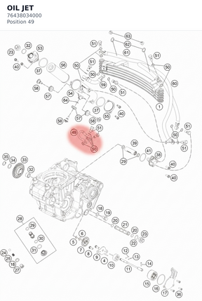 Diagram preview: OIL JET (76438034000)