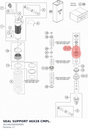 Diagram preview: SEAL SUPPORT 46X28 CMPL. (S614620000S0000)