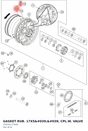 Diagram preview: GASKET RUB. 17X5'' CPL.W. VALVE (75010177044)