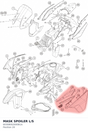 Diagram preview: MASK SPOILER L/S (60308002000B1A)