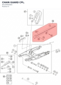 Diagram preview: CHAIN GUARD CPL. (90104060000)