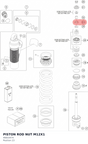 Diagram preview: PISTON ROD NUT M12X1 (46810474)