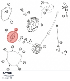 Diagram preview: ROTOR (78939005000)