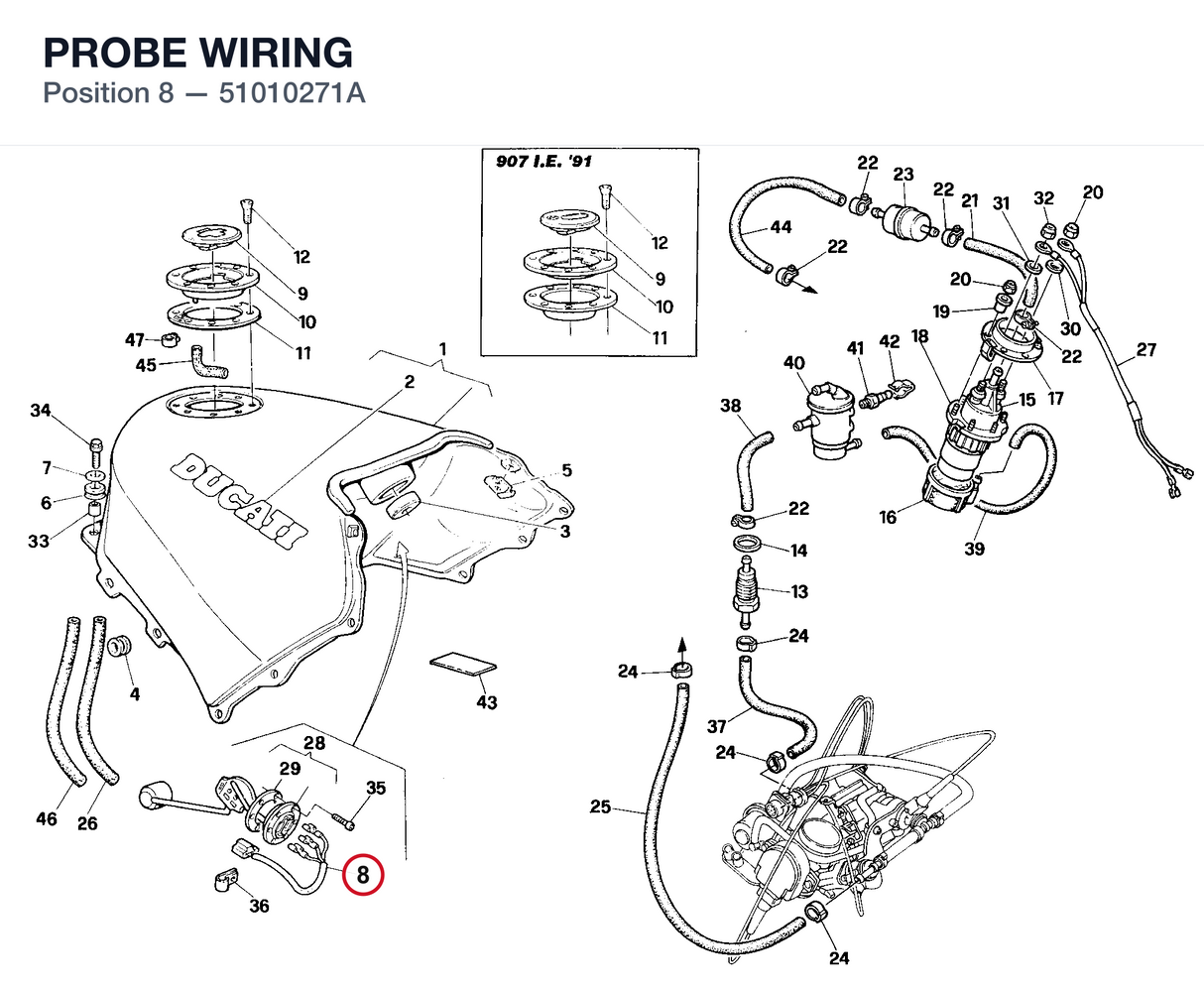 PROBE WIRING