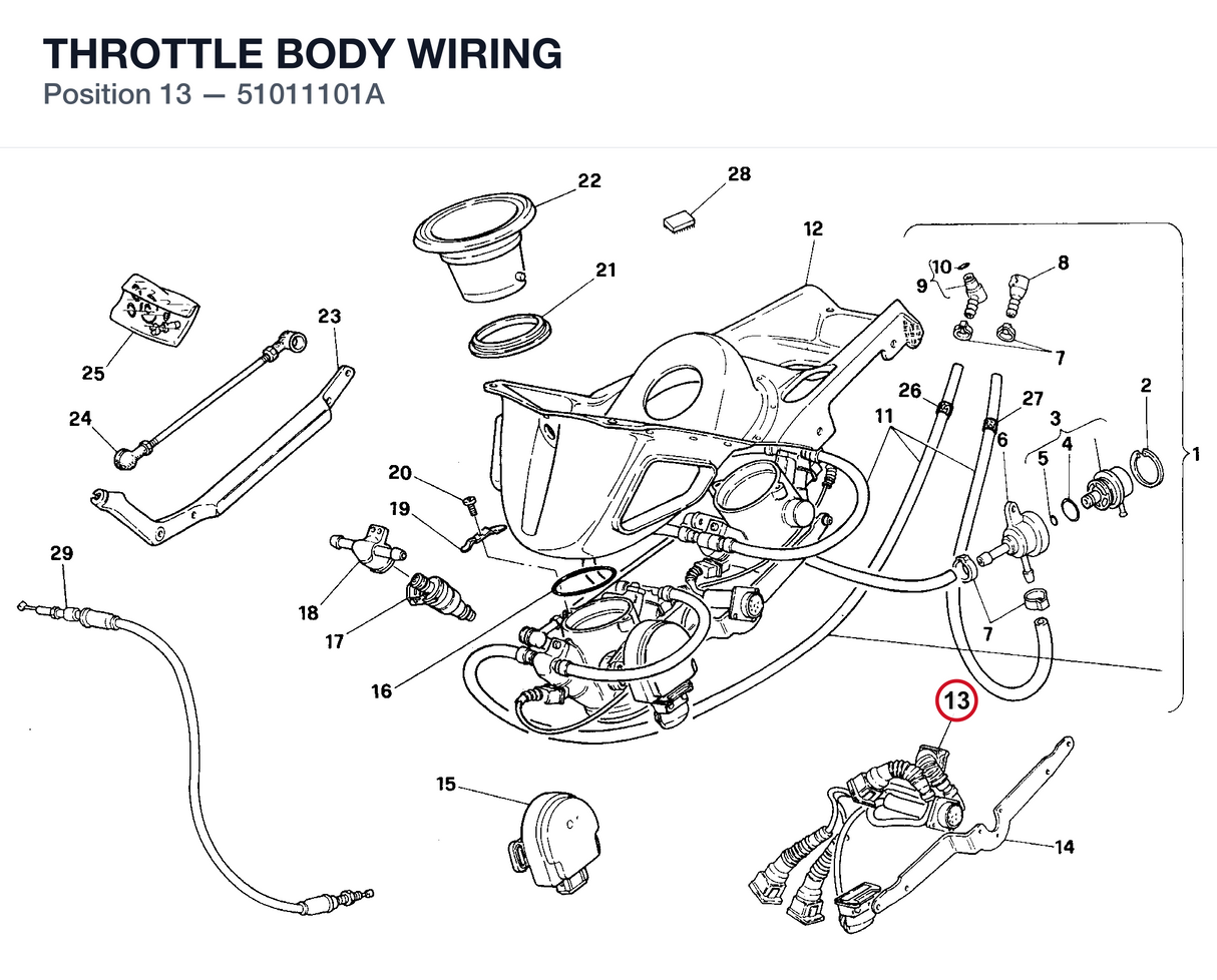 THROTTLE BODY WIRING