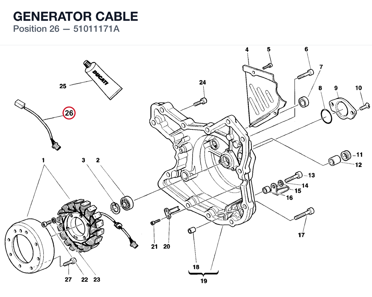 GENERATOR CABLE