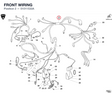 FRONT WIRING 51011533A diagram position