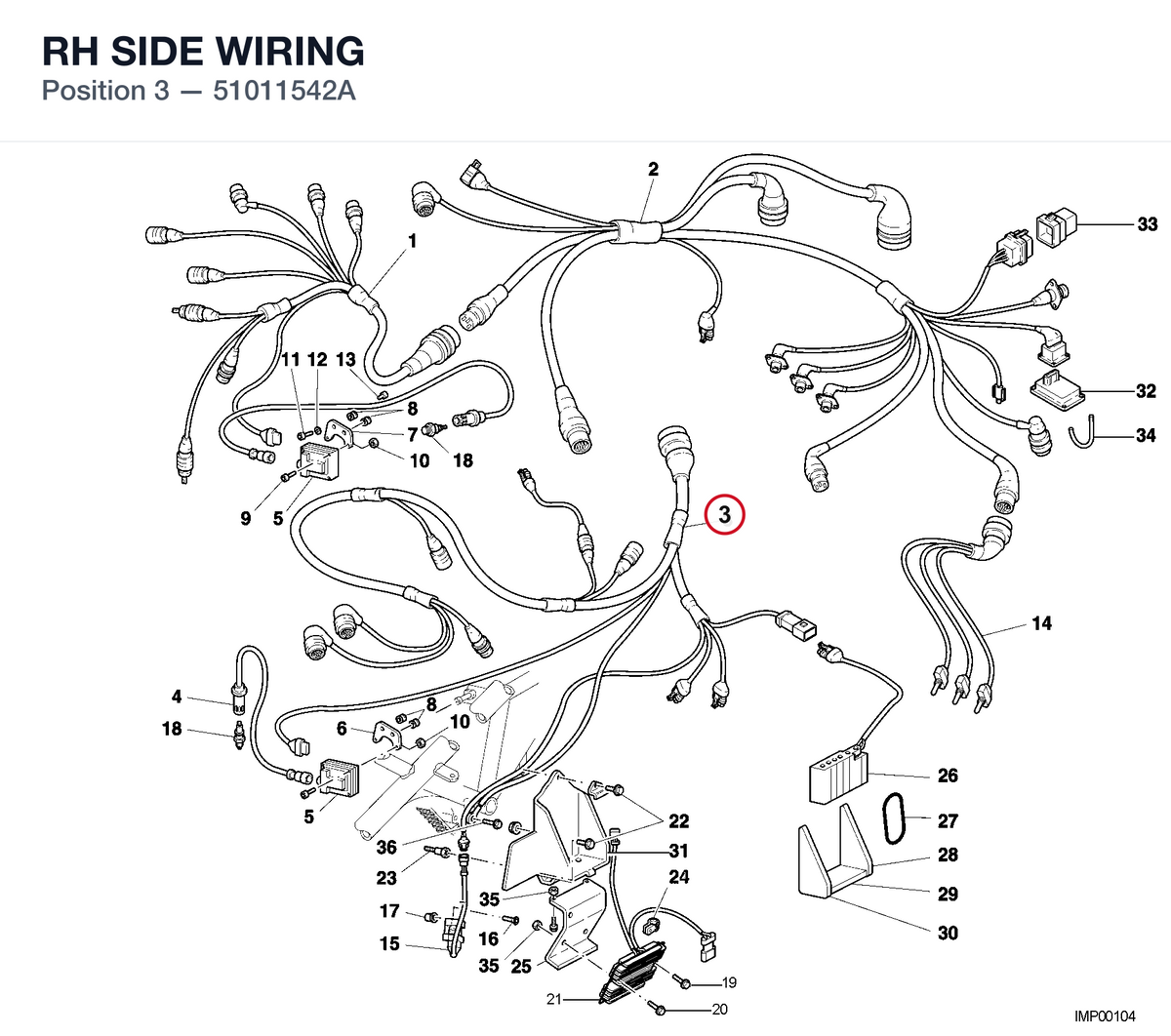 RH SIDE WIRING