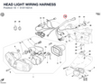 HEAD LIGHT WIRING HARNESS