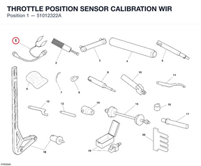 THROTTLE POSITION SENSOR CALIBRATION WIR