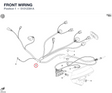 FRONT WIRING 51012391A diagram position