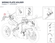 WIRING PLATE HOLDER 5101C401D diagram position
