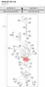 Diagram preview: MAIN JET GR 140 (54531623140)