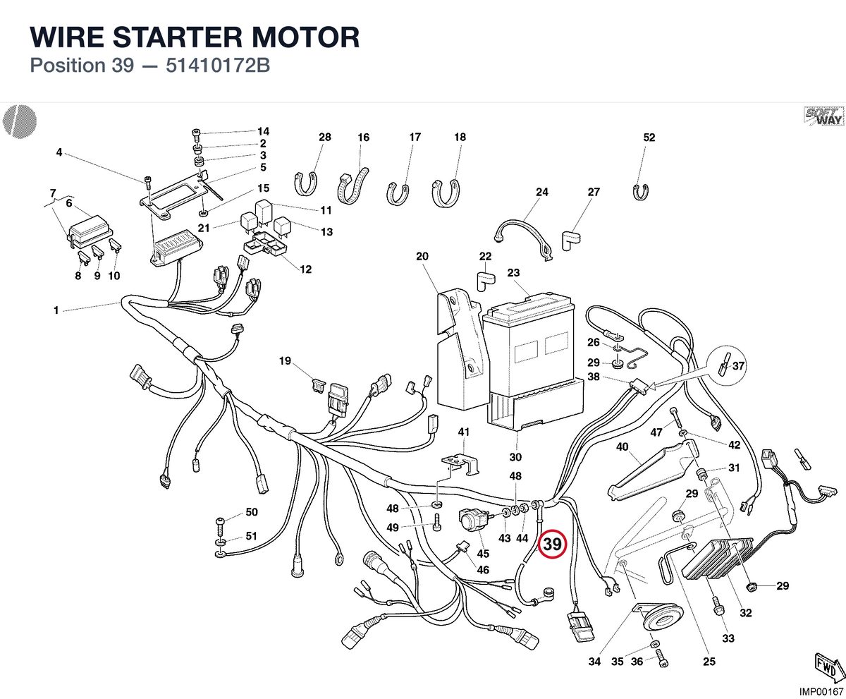 WIRE STARTER MOTOR