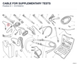 CABLE FOR SUPPLEMENTARY TESTS