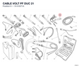 CABLE VOLT PF DUC 21