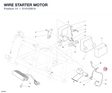 WIRE STARTER MOTOR