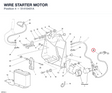 WIRE STARTER MOTOR