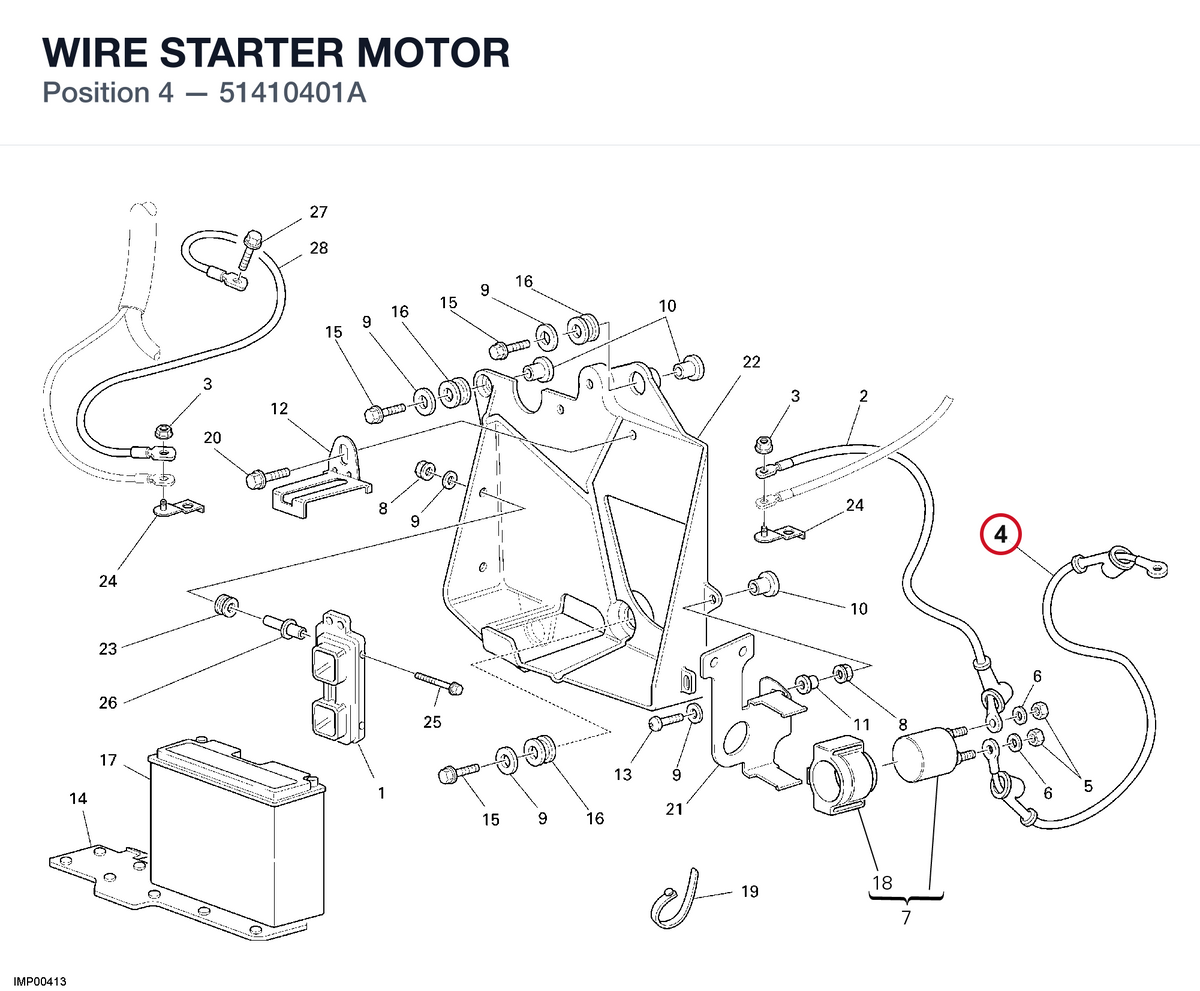 WIRE STARTER MOTOR