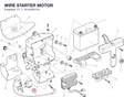 WIRE STARTER MOTOR