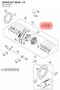 Diagram preview: SPOKE KIT REAR '19' (00050000963)