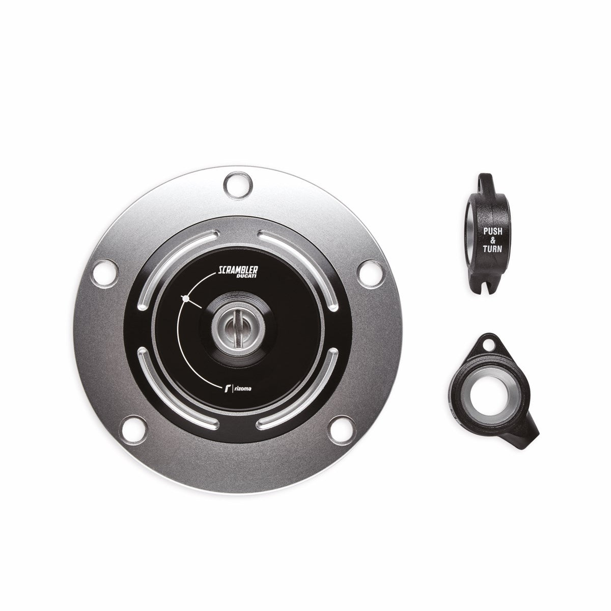 Billet aluminium tank cap (97780072AB)